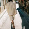 MALAIKARAISS Blazer Bouvi­er nat­ur­alwhite<< Jackets