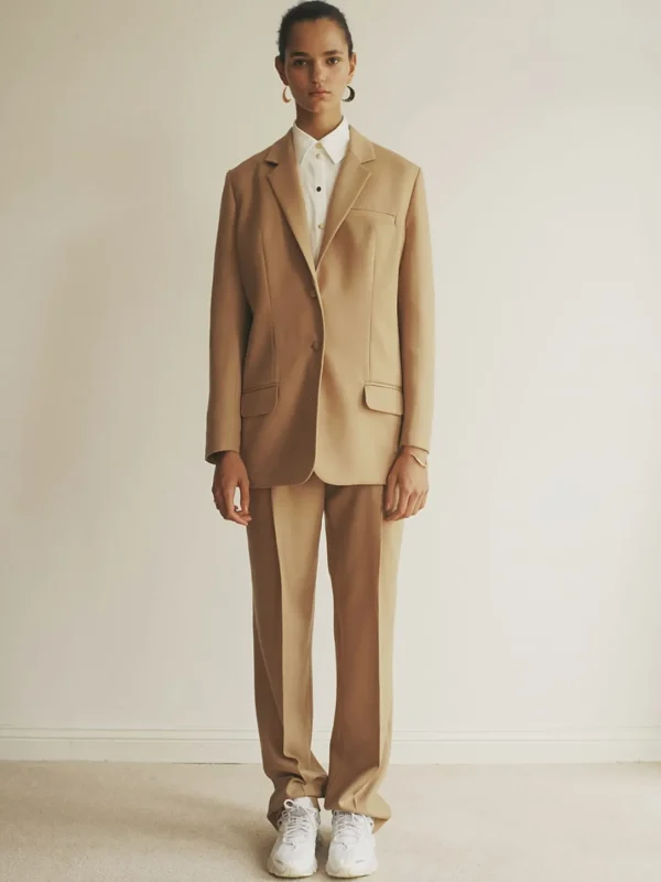 MALAIKARAISS BLAZER CAM­ILLECAMEL<< Jackets