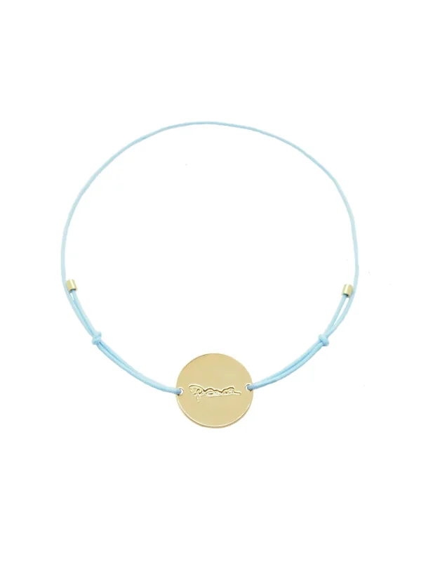 MALAIKARAISS Brace­let PLAQUETTE peace<< Bracelets