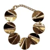 MALAIKARAISS BRACE­LET WISH­PLATE MEDIUM<< Bracelets