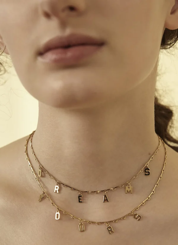 MALAIKARAISS Charm Neck­lace MES­SAGEYOURS<< Necklaces