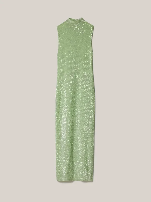 MALAIKARAISS Dress ArtaLime<< Dresses