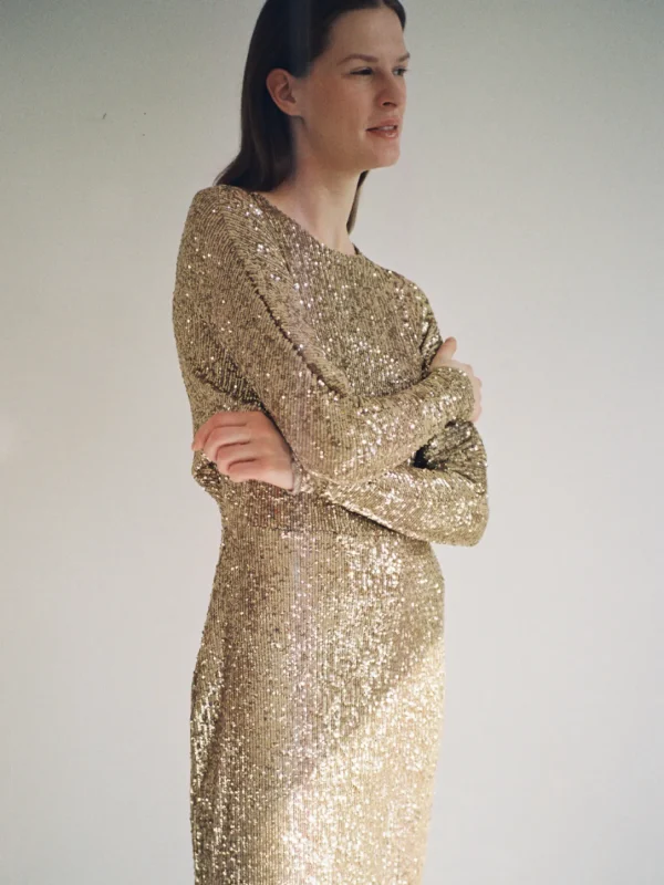 MALAIKARAISS Dress Babylon Sequins<< Dresses
