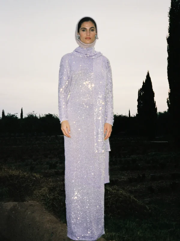MALAIKARAISS Dress Babylon Sequins<< Dresses