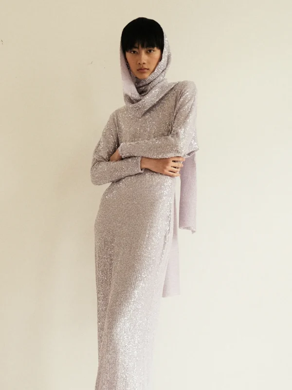 MALAIKARAISS Dress Babylon Sequins<< Dresses