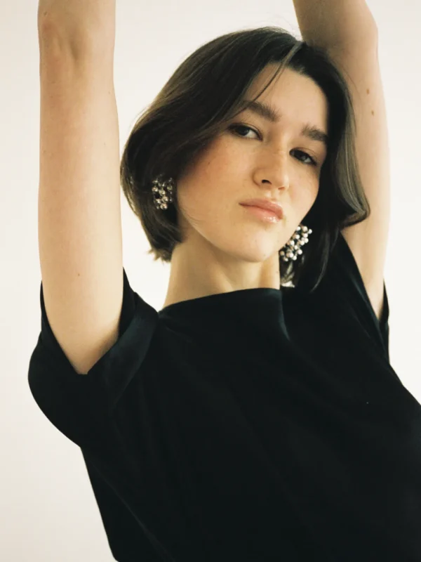 MALAIKARAISS DRESS MANIBLACK<< Dresses