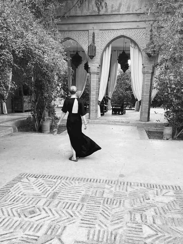 MALAIKARAISS DRESS MANIBLACK<< Dresses