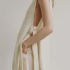 MALAIKARAISS KNIT VEST-ASH­LEY<< Knitwear