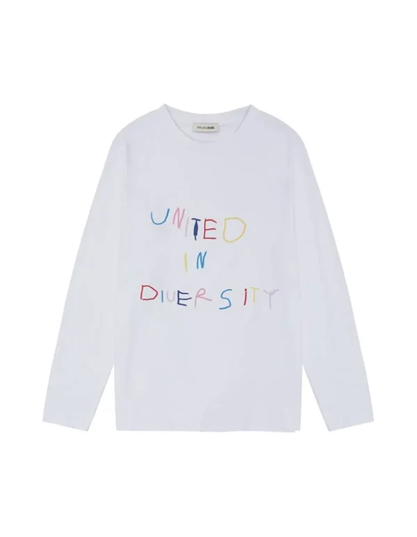 MALAIKARAISS LONGSLEEVE UNITED IN DIVERSITY<< Tops/blouses