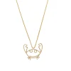 MALAIKARAISS Neck­lace CRAB3D<< Necklaces
