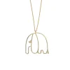 MALAIKARAISS Neck­lace ELE­PHANT3D<< Necklaces