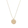 MALAIKARAISS Neck­lace PLAQUETTE merci<< Necklaces