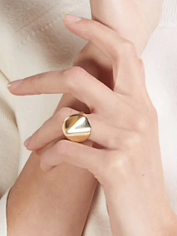 MALAIKARAISS Ring WISH­PLATE Medium<< Rings