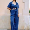MALAIKARAISS Shirt Blouse Chand­lerLinen<< Tops/blouses
