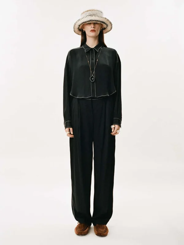 MALAIKARAISS Shirt Blouse Minka<< Tops/blouses