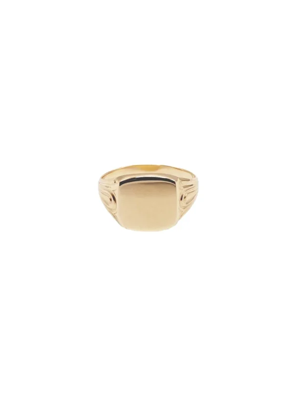 MALAIKARAISS SIGNET RING 14kGOLD<< Rings