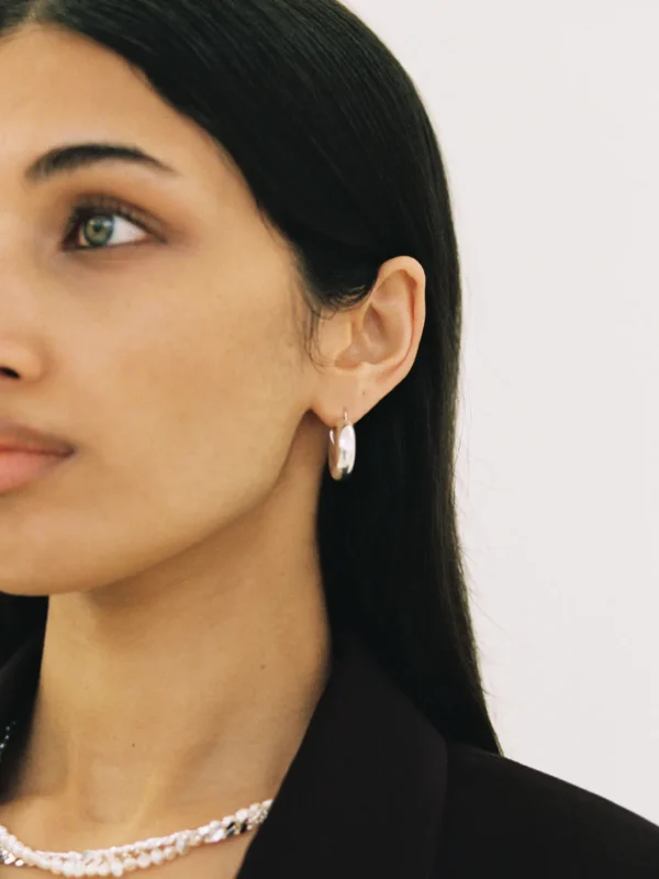 MALAIKARAISS Super Chunky Hoops<< Earrings