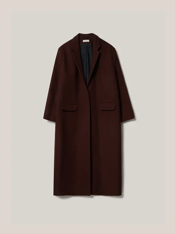 MALAIKARAISS THE BLAZER COAT 2.0 BIT­TER CHOCOLATE<< Jackets