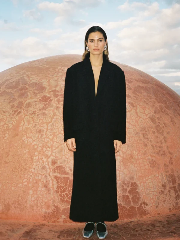 MALAIKARAISS THE BLAZER COAT 2.0BLACK<< Jackets