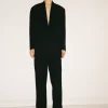 MALAIKARAISS TROUSERS RIVERBLACK<< Trousers
