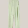 MALAIKARAISS Trousers Riverlime<< Trousers