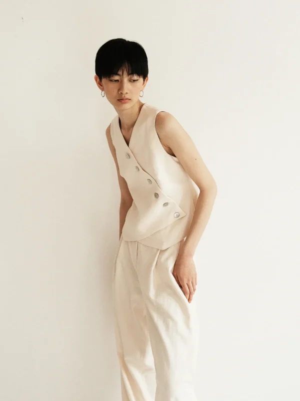 MALAIKARAISS Vest Lay<< Tops/blouses